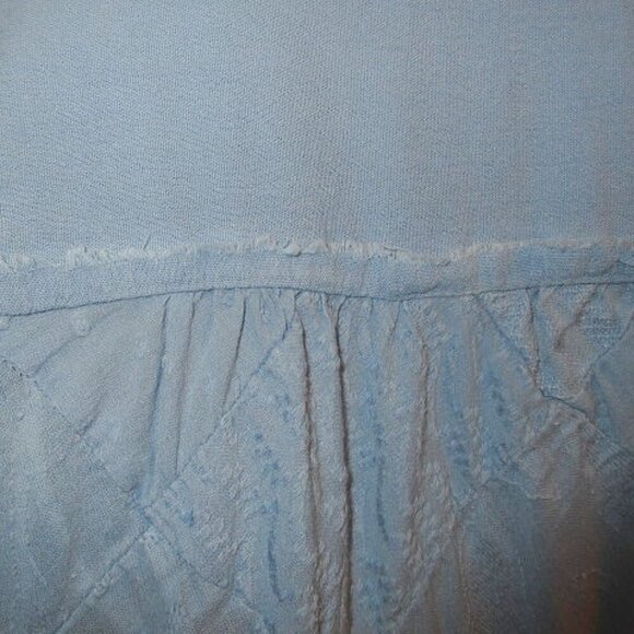 Sundance Simply Shannon Henley Top Size M Patchwork Embroidered Pintuck Boho - Picture 10 of 12